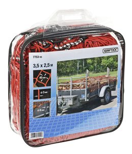 Trailer net in carrier bag