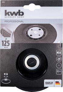 Stützteller für Winkelschleifer, Ø 125 mm