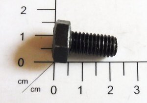 full thread hex bolt M8X16(lev