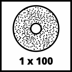 Grinding Wheel, 100G, Ø 108 x 23 x 4,5 mm