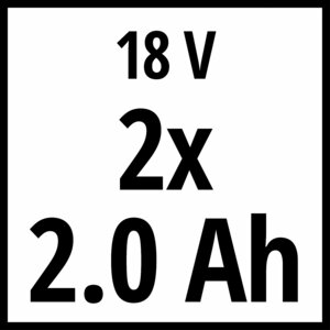 TE-CD 18/40 Li BL (2x2,0Ah)