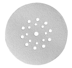 QUICK-STICK sanding discs for wood and metal, aluminium oxide, Ø 115 mm, punched