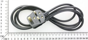 power plug and cord (UK)