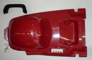 Motor cover (RAL 3000)w. handl