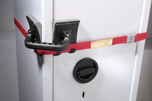 Tragehilfe-Set mit 2 Soft-Tragegriffen und 3 m Zurrgurt