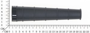 Blowing tube assembly