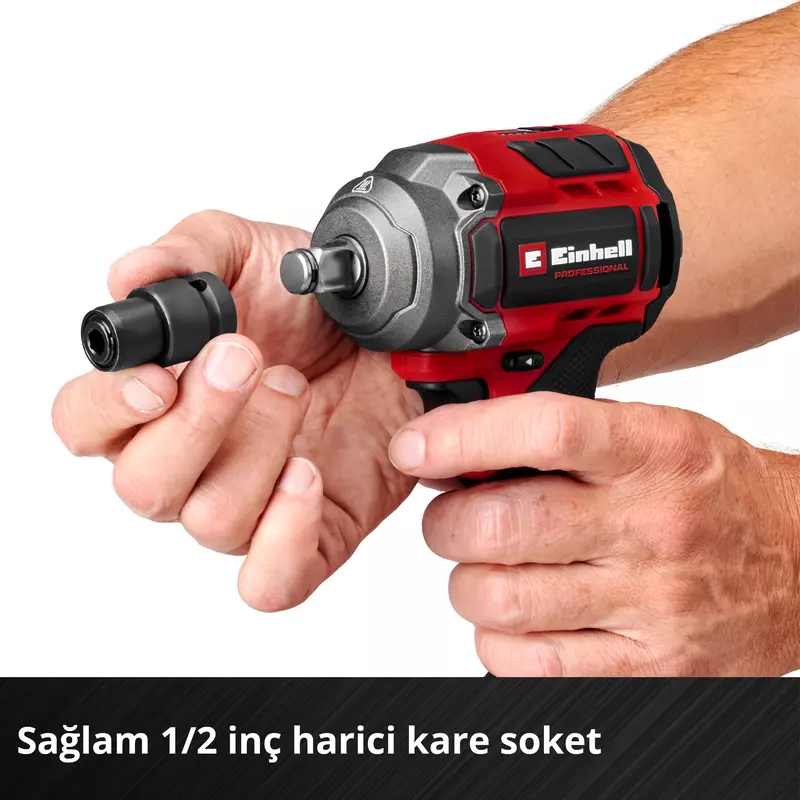 Einhell Akülü Darbeli Somun Sıkma TP-CW 18/350-C Li BL - Solo