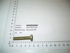 Bolt M8*40