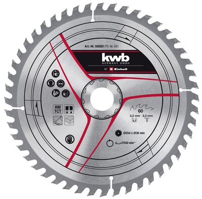 TCT circ saw blade 250x30 T48