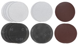 15-pc. Sanding Mesh Set, Ø 180 mm