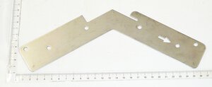 Knotenblech 120°