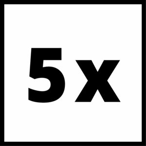 Foam Filter, Dust Class L, 5 pcs.