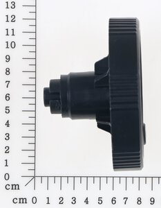 Bevel crank wheel