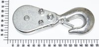 Umlenkrolle mit Haken