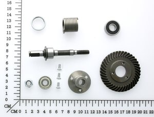 The big gear assembly