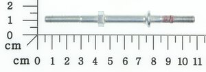 stud M6 x 102