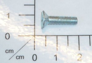 Cross recessed pan head tappin