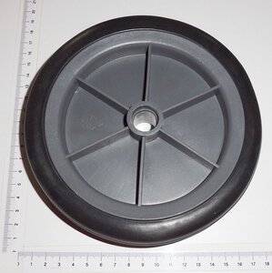 tyre with wheel hub