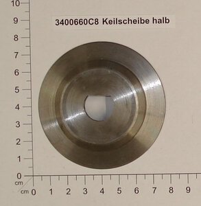 Keilscheibe halb 