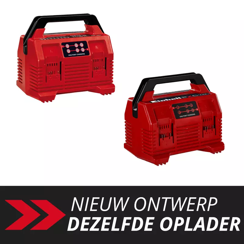 Einhell PXC Lader 2x2 Power X-Quattrocharger 4A