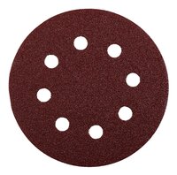 QUICK-STICK sanding discs for wood and metal, aluminium oxide, Ø 115 mm, punched