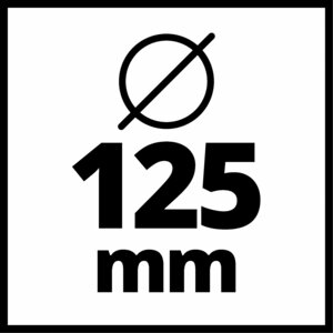 3 disques à lamelles 125 mm incurvés