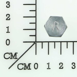 fixing screw right-hand thread