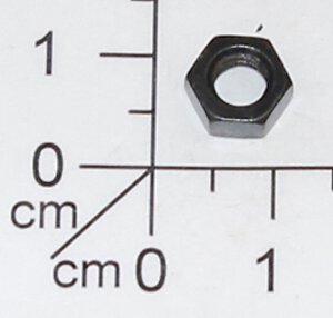 C hexagon nut M5 