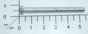 Cross sunk head screw M5x47