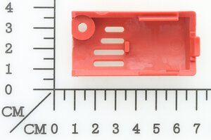Kohlebürstenabdeckung links