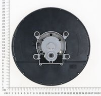 Rotate-sanding plate complete