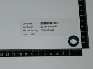 Plastikhülse