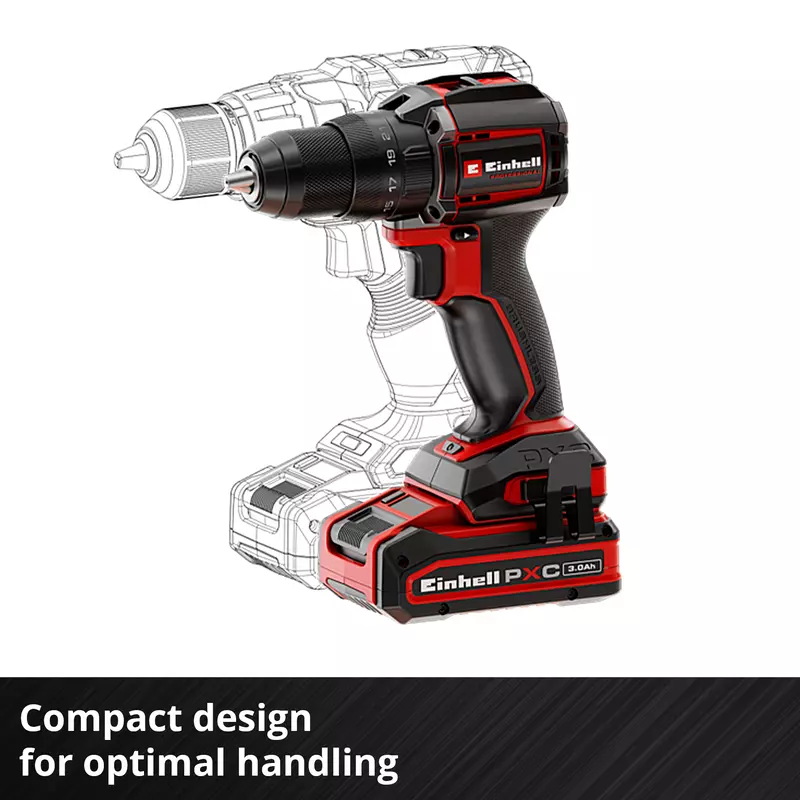 Einhell Cordless Impact Drill TP-CD 18/50-C Li-i BL - Solo
