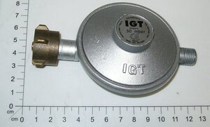 IGT gas regulator 50mbar
