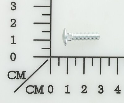 Fixing plate screw, nut