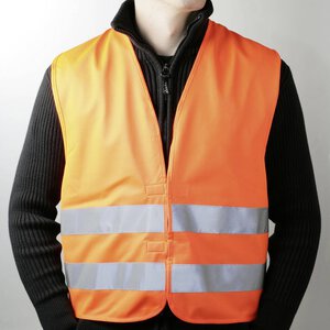 Warnschutzweste, orange