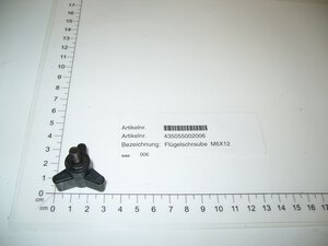 STAR SCREW M6X12