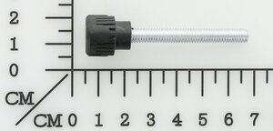 Rändelschraube  /  M6 x 45