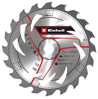 TCT SAWBL.M-THIN 150x16 20T