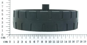 Wheel with cover a. cotter pin