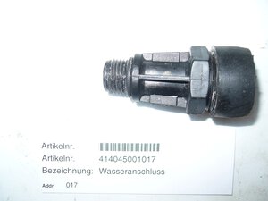 Wasseranschluss