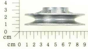 Belt pulley driving side