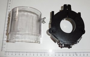 Klappbarer Späneschutz