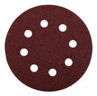 QUICK-STICK Schleifscheiben, HOLZ & METALL, Edelkorund, Ø 125 mm, gelocht, Sparpack