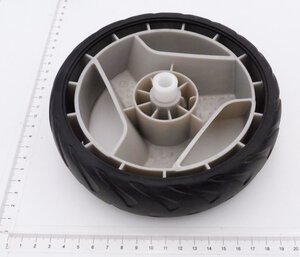 rear wheel (RAL 9006)