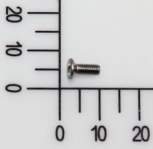 Cross-countersunk head steel s
