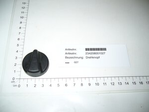 v-speed knob