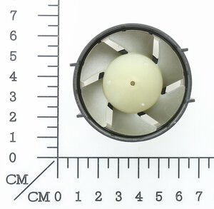 Motor mit Lüfterrad