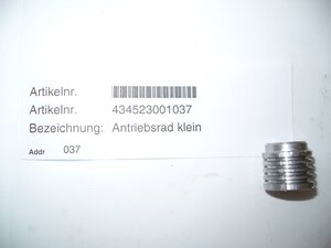 Antriebsrad klein