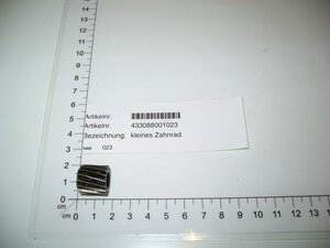 kleines Zahnrad
